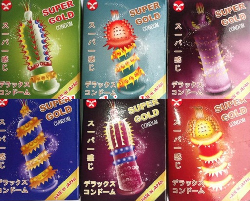  Kho sỉ 5 hộp Bao Cao Su Siêu Gân Gai Super Gold hàng mới về