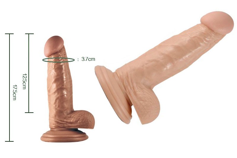  Bỏ sỉ Dương vật giả có đế hít tường Lovetoy Real Extreme 7.0 inch hàng mới về