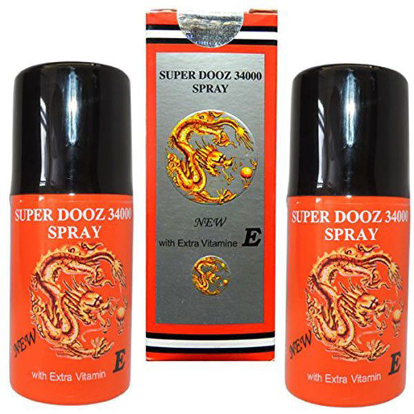  Review Thuốc xịt chống xuất tinh sớm Rồng Đỏ SUPER DOOZ 34000 SPRAY của Đức cao cấp