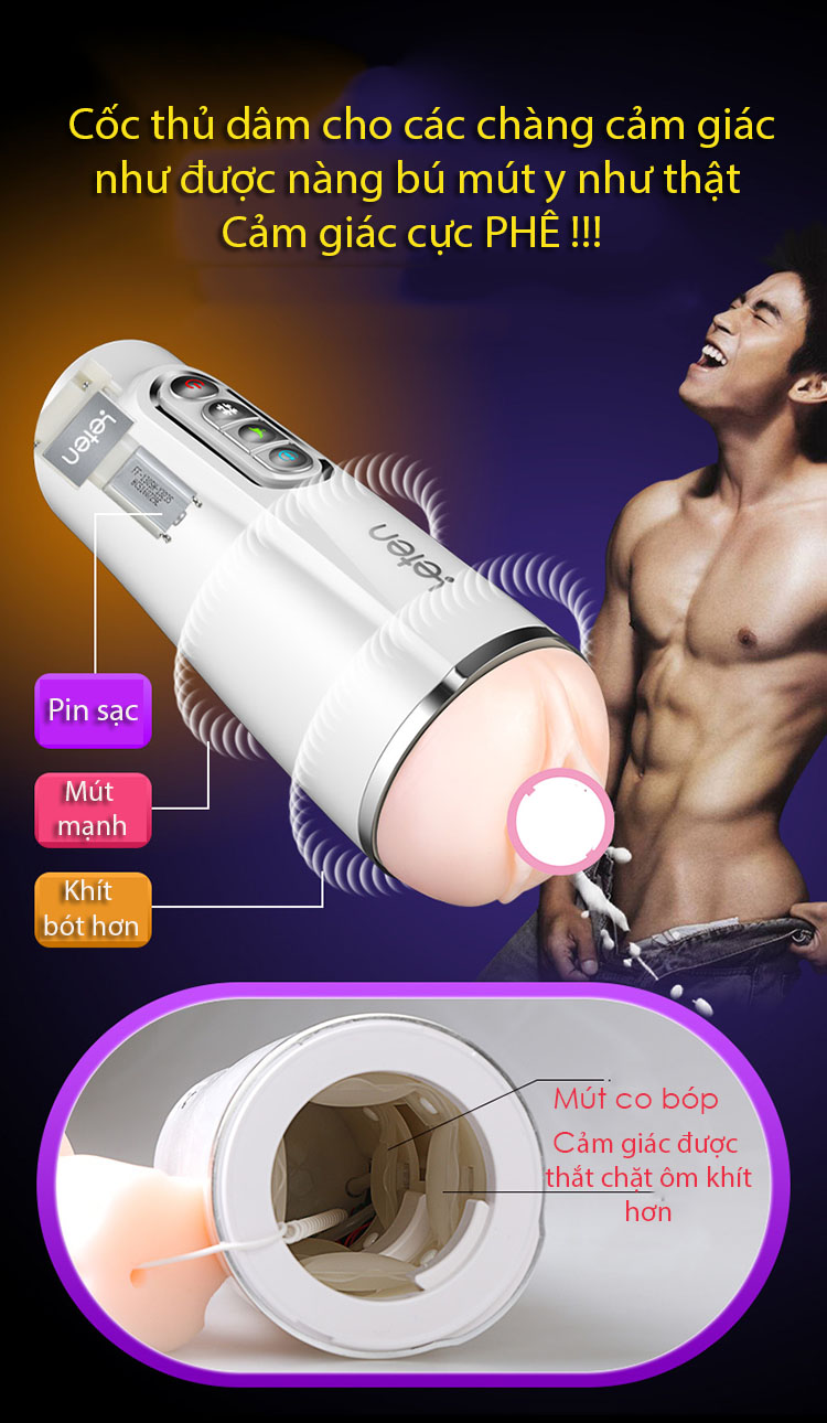  Bảng giá Âm đạo giả cao cấp tự động co bóp khít bót cao cấp