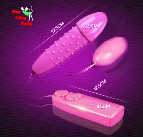 trứng rung tình yêu cà na 2 đầu