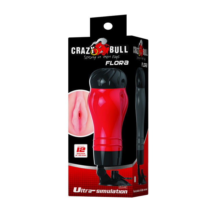  Nơi bán Âm đạo giả Crazy Bull có đế - 12 chế độ rung xoay 140 độ loại tốt