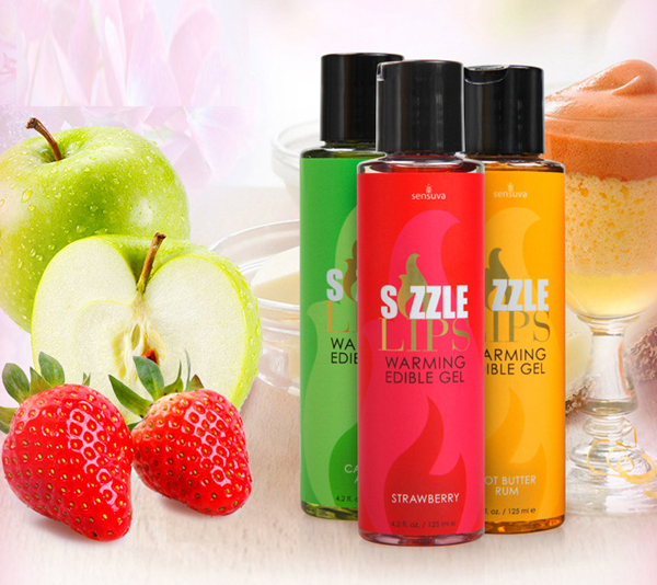  Bỏ sỉ Gel mát xa làm nóng cơ thể nếm được Sensuva Sizzle Lips nhập khẩu