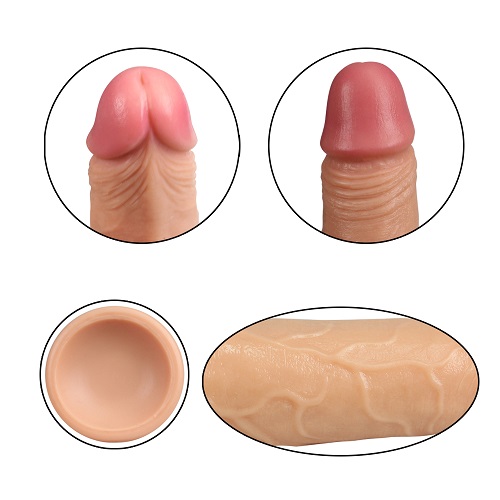  Giá sỉ Dương vật giả có đế hít tường không rung 7inch hàng mới về
