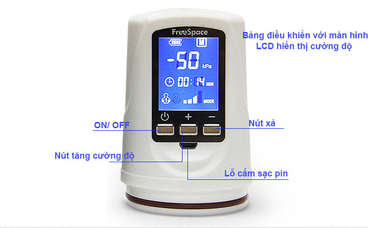  Review Máy tập to dương vật bơm hút sạc điện LCD giá sỉ