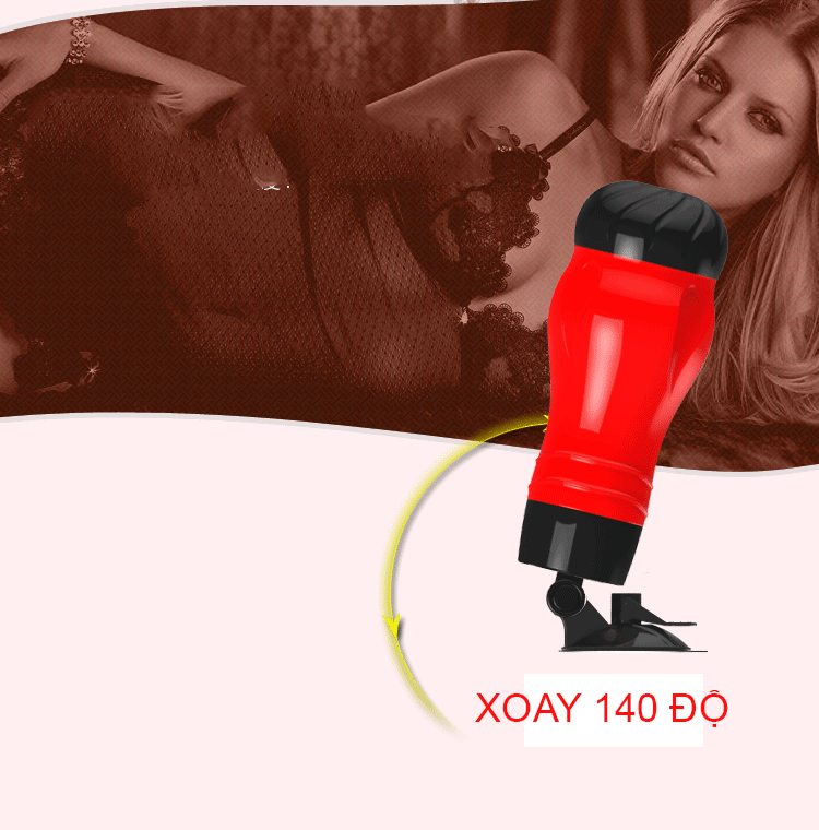  Nơi bán Âm đạo giả Crazy Bull có đế - 12 chế độ rung xoay 140 độ loại tốt