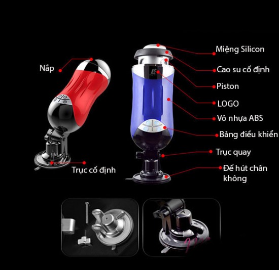  Đánh giá Máy thủ dâm tự động cao cấp Piston Melrose Cup giá tốt