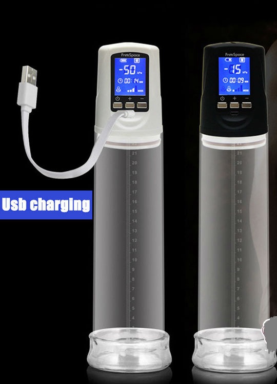  Review Máy tập to dương vật bơm hút sạc điện LCD giá sỉ