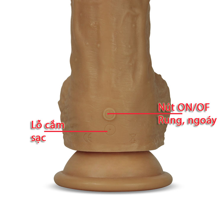  So sánh Dương vật giả hít tường rung xoay lắc 8.5inch giá rẻ