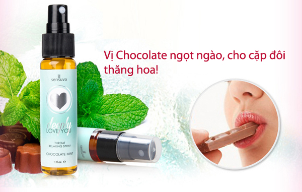 Kho sỉ Nước xịt hỗ trợ quan hệ bằng miệng Sensuva - Deeply love you nhập khẩu