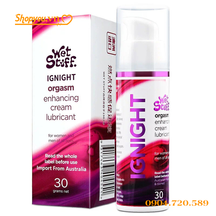  Thông tin Kem bôi trơn tăng khoái cảm kích thích phụ nữ Wet Stuff Ignight 15ml Australia giá tốt