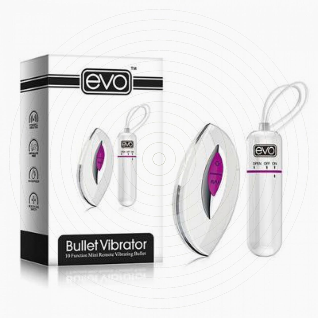  Đại lý Trứng rung điều khiển từ xa nhỏ gọn cao cấp- EVO Bullet  mới nhất 