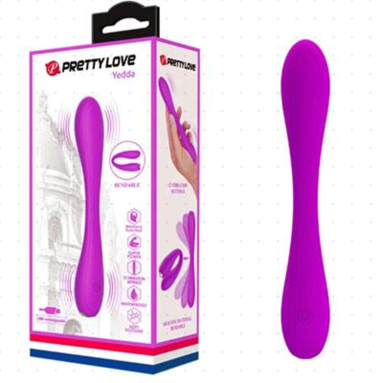  Bỏ sỉ Que Rung 2 Đầu Nhiều Chế Độ Pretty Love  tốt nhất 