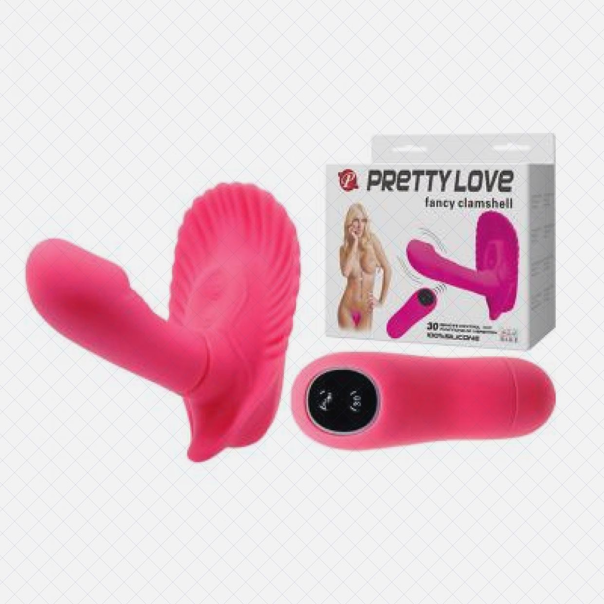  Review Dương vật vỏ sò rung điều khiển từ xa PRETTY LOVE  cao cấp 