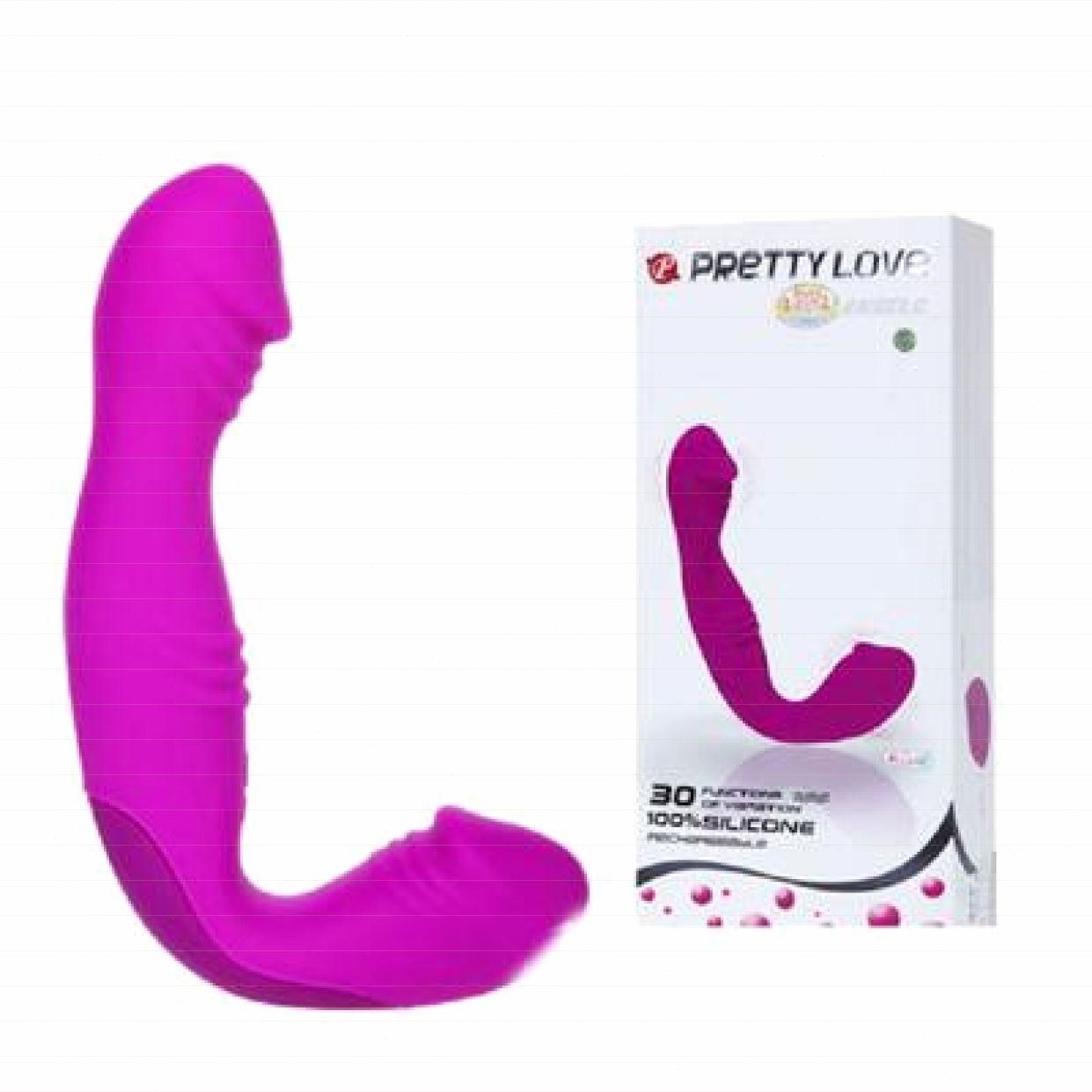 Kho sỉ Dương vật silicon cao cấp hai đầu 30 kiểu rung Prettylove  chính hãng 