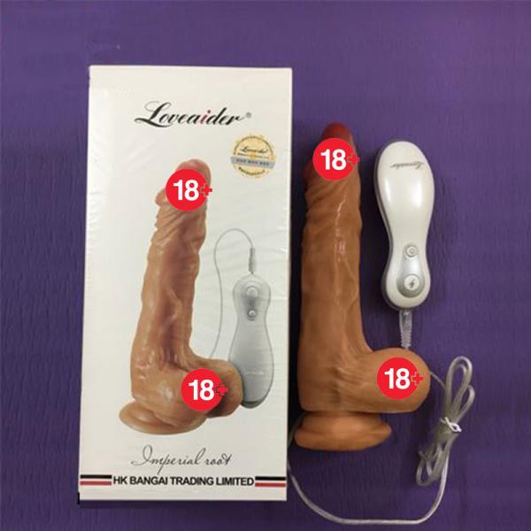 Mua Dương vật giả sạc điện loveaider siêu mạnh  cao cấp 