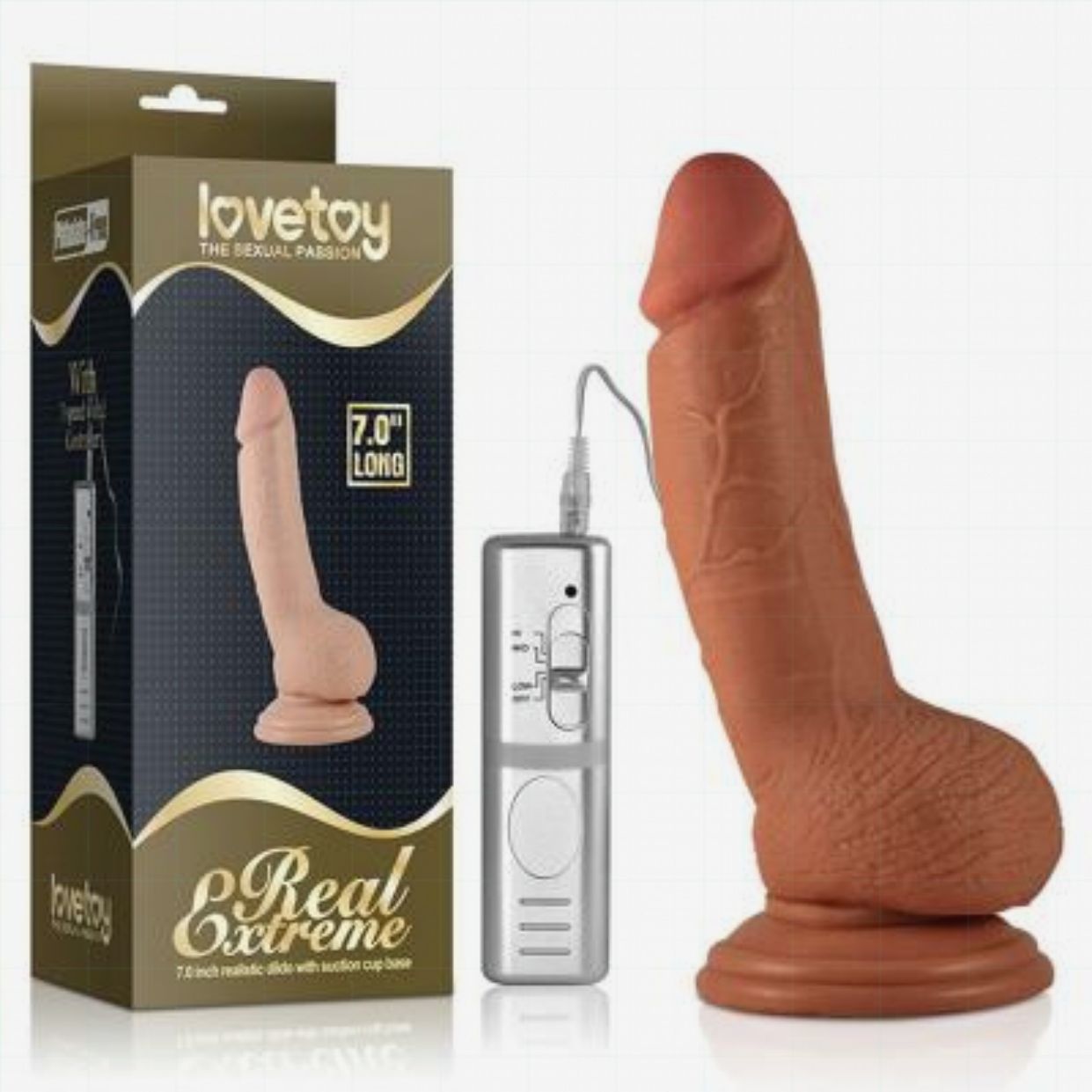  Đánh giá Dương vật gắn tường Lovetoy Real Extreme 7.0 inch  hàng xách tay 