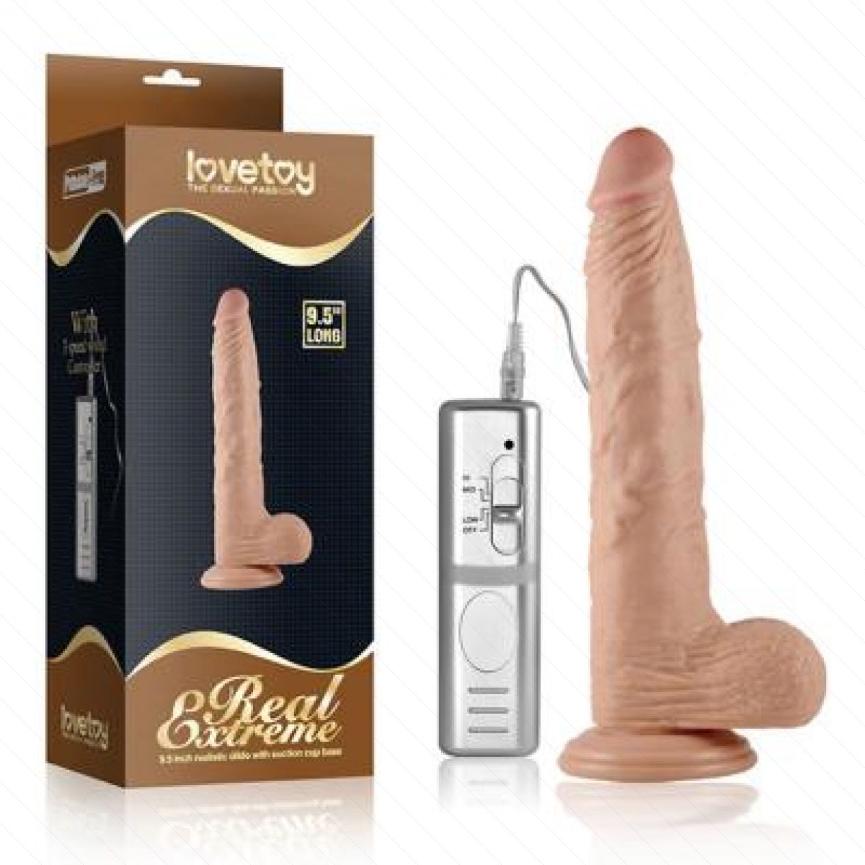  Bán Dương vật silicon thuôn dài Lovetay 9,5 inch  hàng mới về 