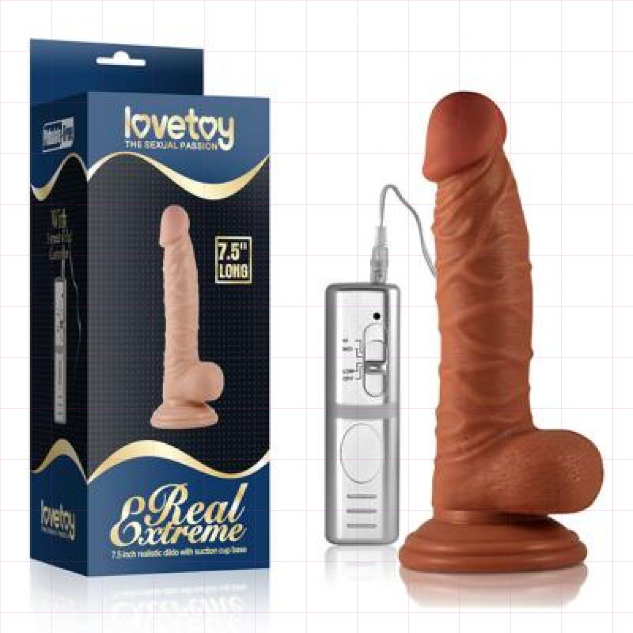  Cửa hàng bán Dương vật giả dán tường Lovetoy 7,5 giá rẻ 