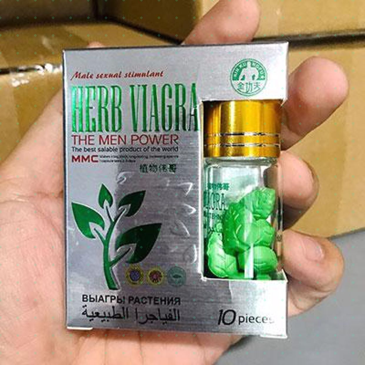 Shop bán Thuốc sinh lý nam Herb Viagra Green giá rẻ 