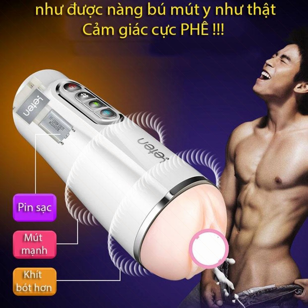  Giá sỉ Âm đạo giả tự động co bóp siết chặt rên sướng  loại tốt 