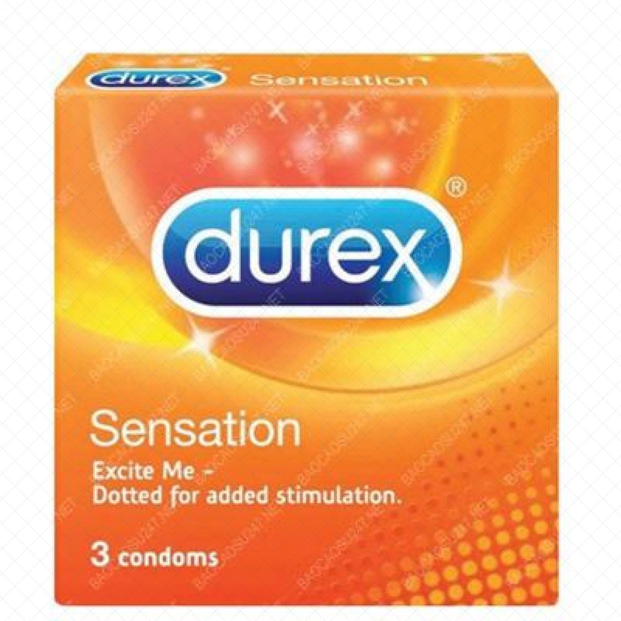  Nơi bán Hộp bao cao su siêu gai Durex Sensation 3 chiếc  hàng mới về 