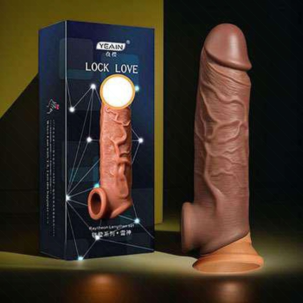Địa chỉ bán Bao Cao Su Đôn Dên Lock Love Có Quai Đeo – Gây Sốt!  cao cấp 